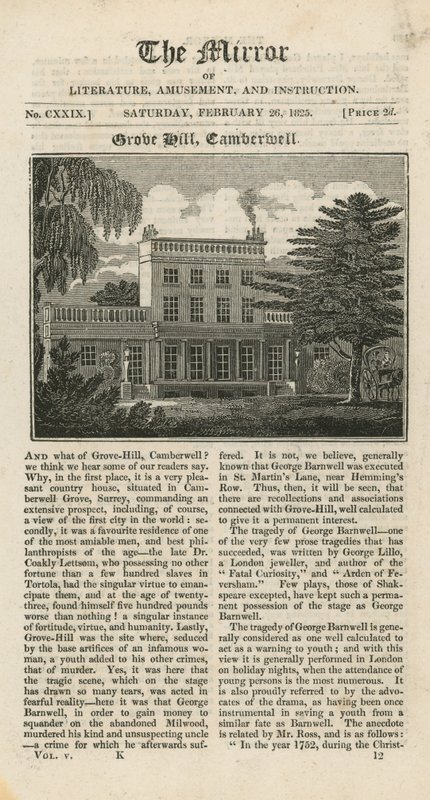 Grove Hill Camberwellben alkotó: English School