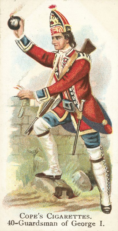 Gárdista, III. György király (chromolitho) alkotó: English School