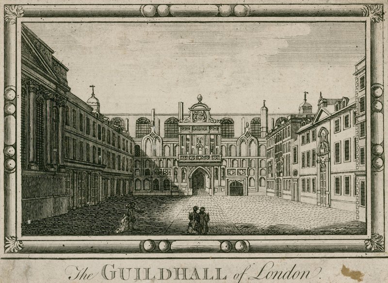 Guildhall, London alkotó: English School