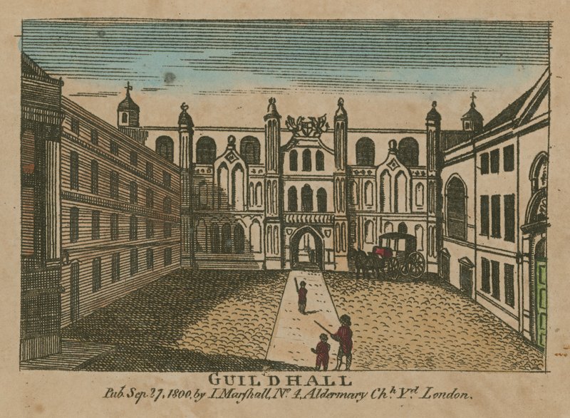 Guildhall, London alkotó: English School