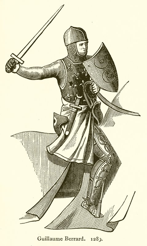 Guillaume Berrard. 1289 alkotó: English School