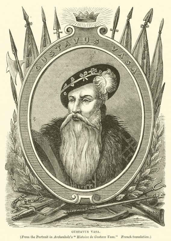 Gustavus Vasa (metszet) alkotó: English School