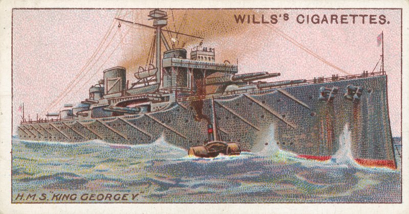 H.M.S. "Georgey király" alkotó: English School