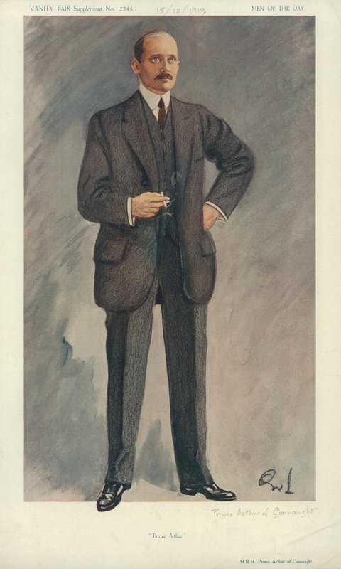 HRH Arthur Connaught hercege alkotó: English School