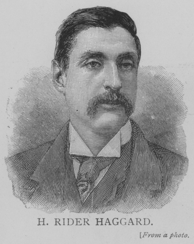H Rider Haggard (metszet) alkotó: English School