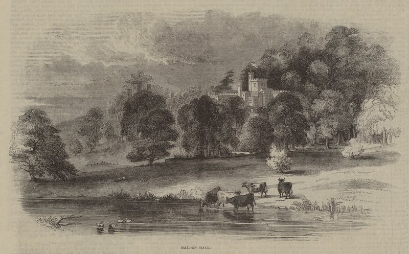 Haddon Hall alkotó: English School