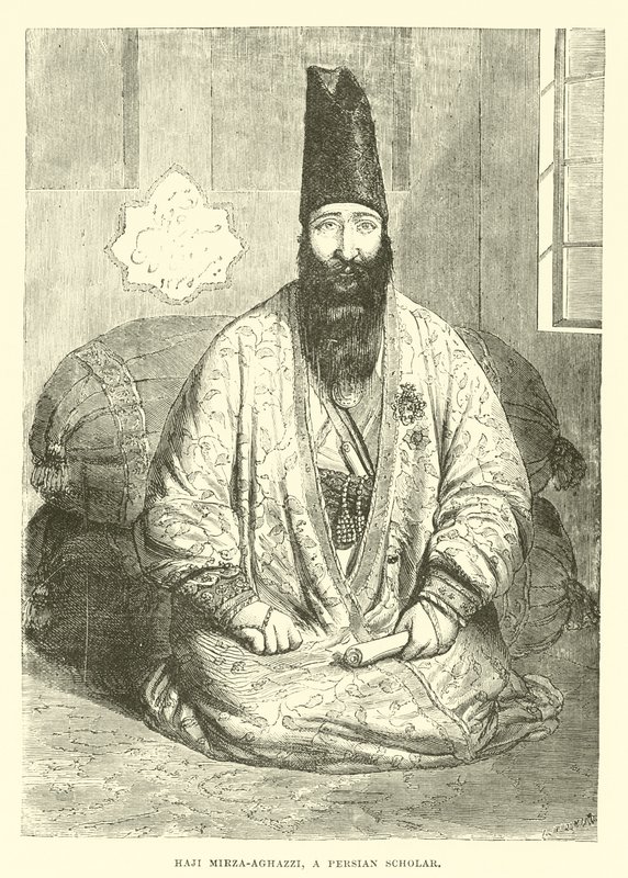 Haji Mirza-Aghazzi, perzsa tudós alkotó: English School
