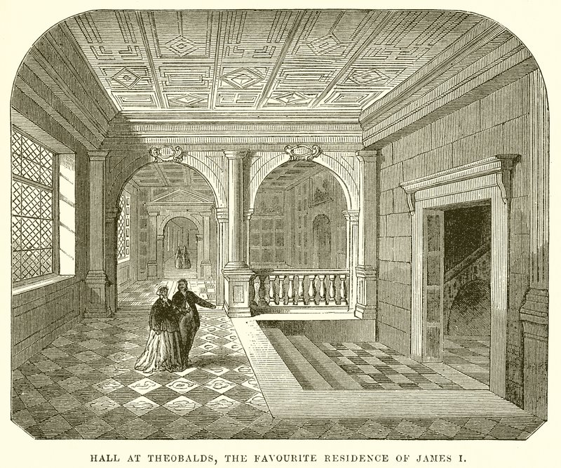 Theobalds terem, I. Jakab kedvenc rezidenciája alkotó: English School