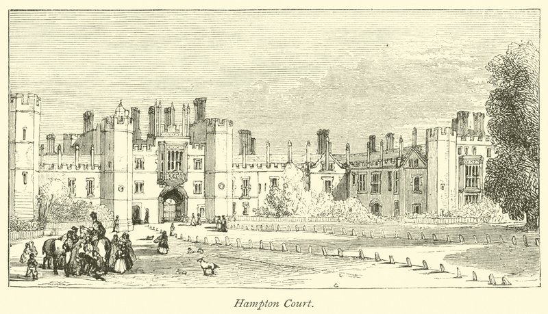Hampton Court alkotó: English School