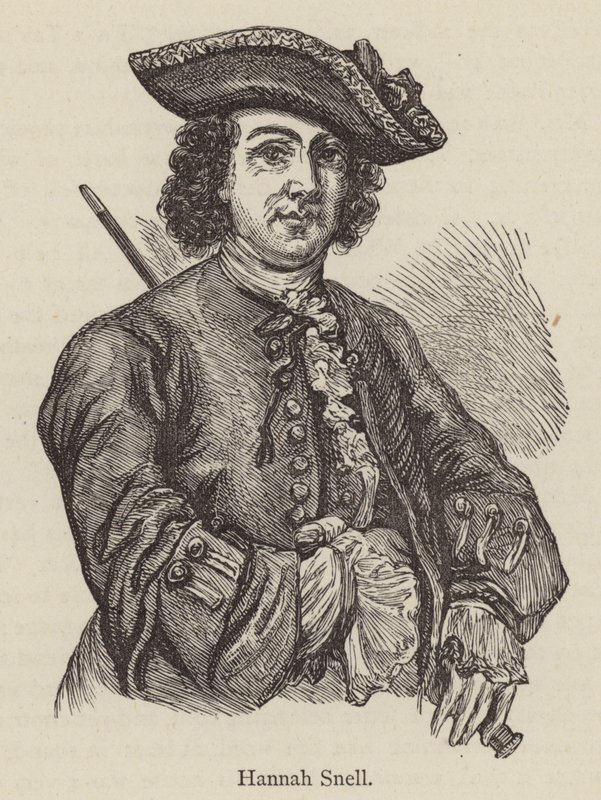 Hannah Snell (metszet) alkotó: English School