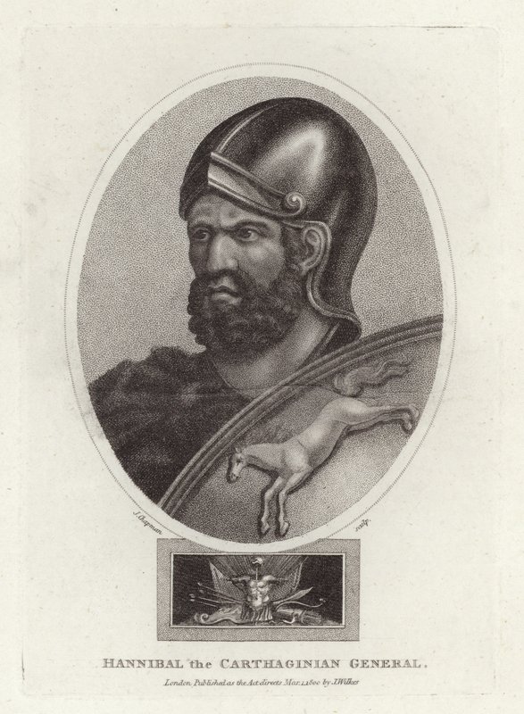 Hannibál karthágói tábornok alkotó: English School