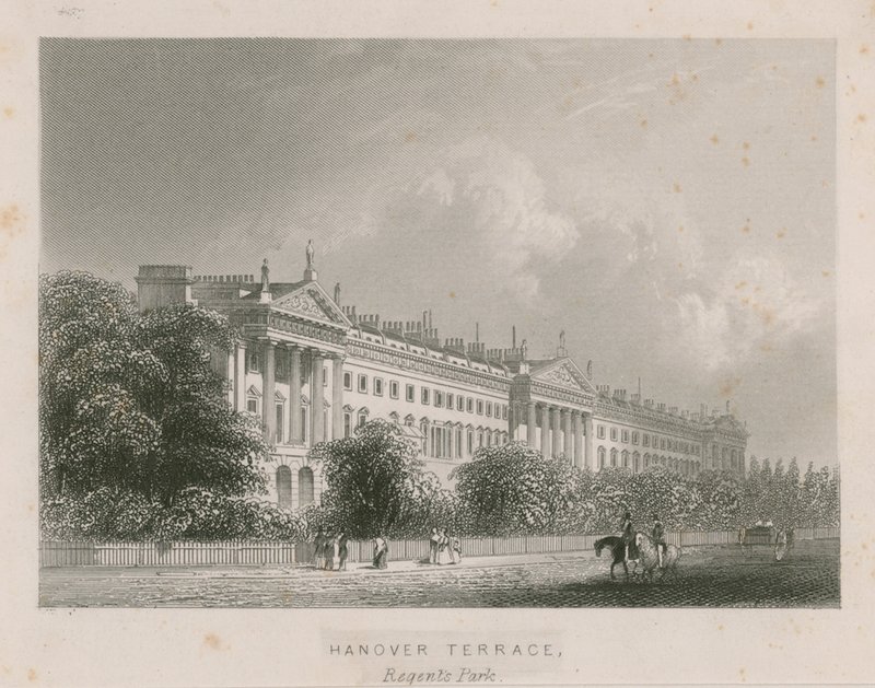Hannover Terrace, Regents Park, London alkotó: English School
