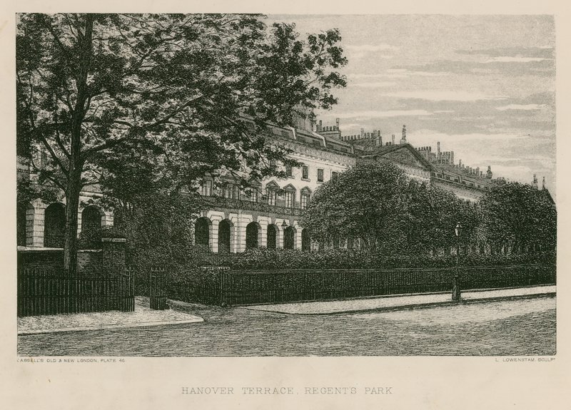 Hannover Terrace, Regents Park, London alkotó: English School
