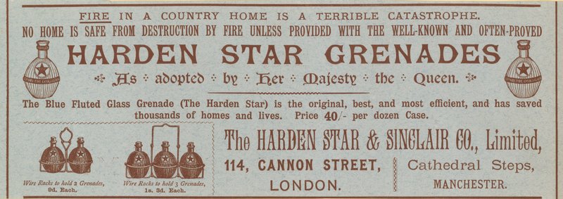 Harden Star Grenades, reklám alkotó: English School