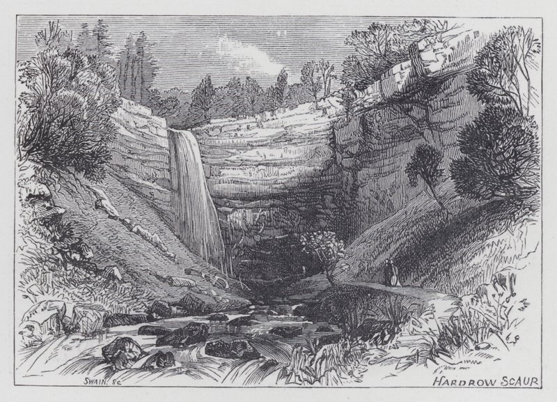 Hardrow Scaur (metszet) alkotó: English School