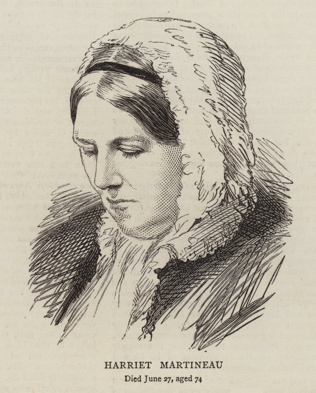 Harriet Martineau (metszet) alkotó: English School