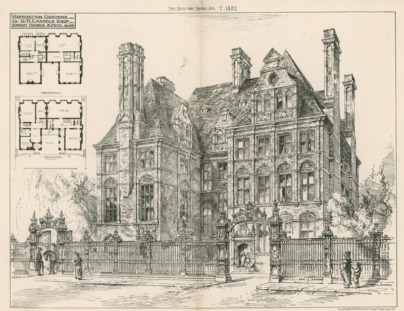 Harrington Gardens alkotó: English School