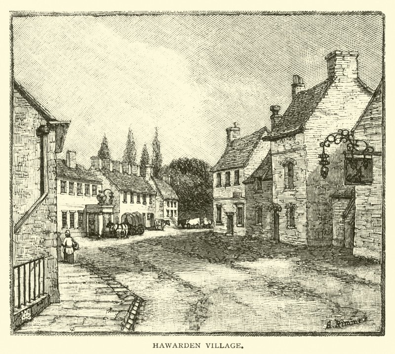 Hawarden falu alkotó: English School
