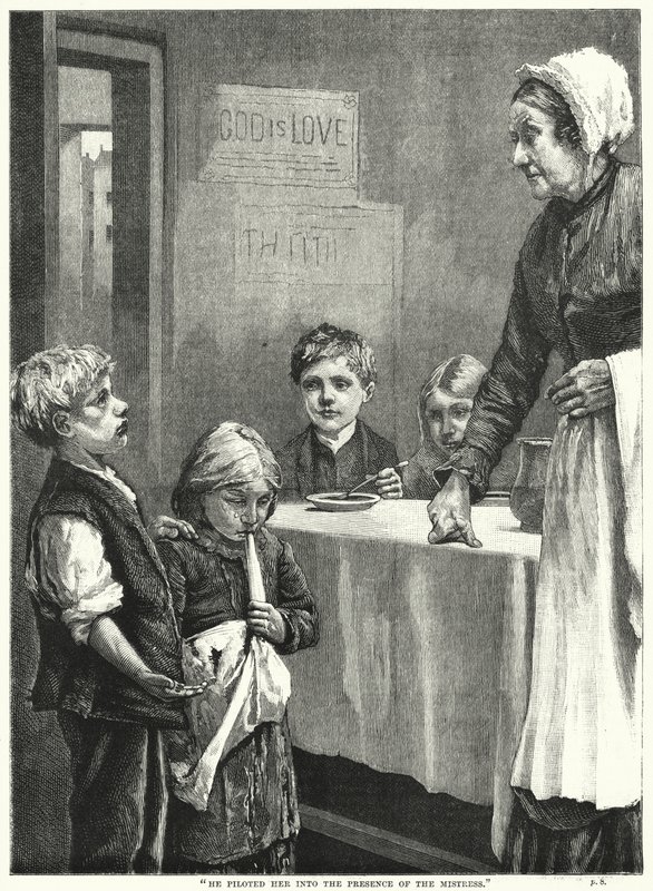 „Az úrnő jelenlétébe irányította” (metszet) alkotó: English School