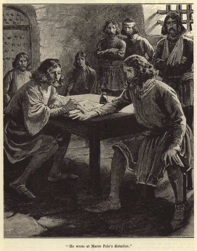 A Marco Polos Dictationben írt alkotó: English School