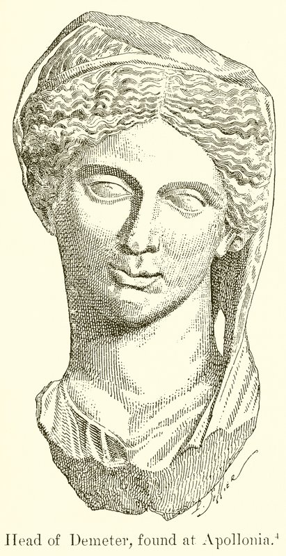 Apollóniában talált Demeter feje alkotó: English School