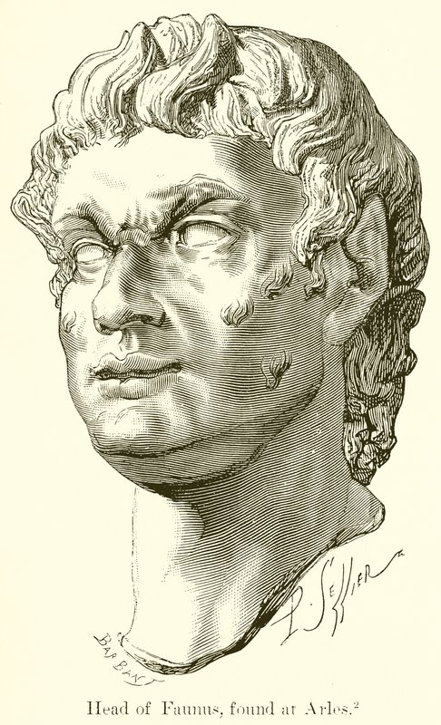 A Faunus vezetője, Arles-ban találták meg alkotó: English School