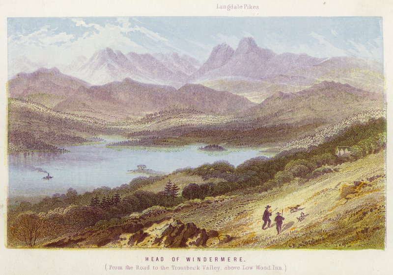 A Windermere vezetője (színes litó) alkotó: English School