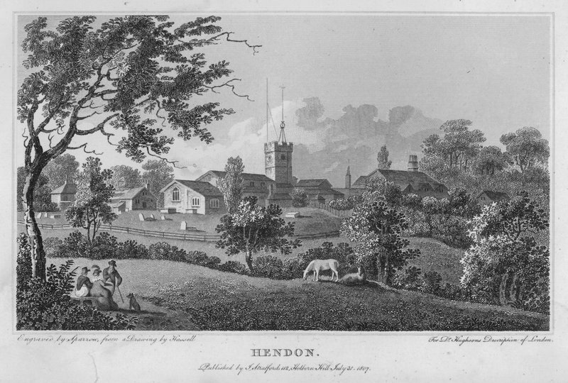 Hendon (metszet) alkotó: English School