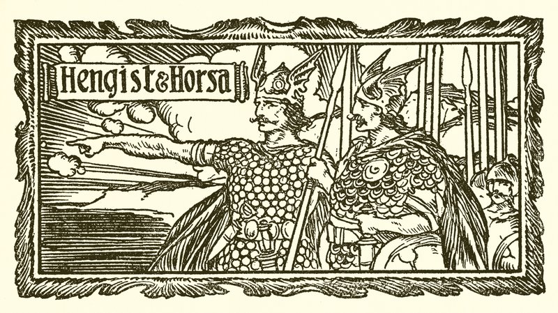 Hengist és Horsa alkotó: English School