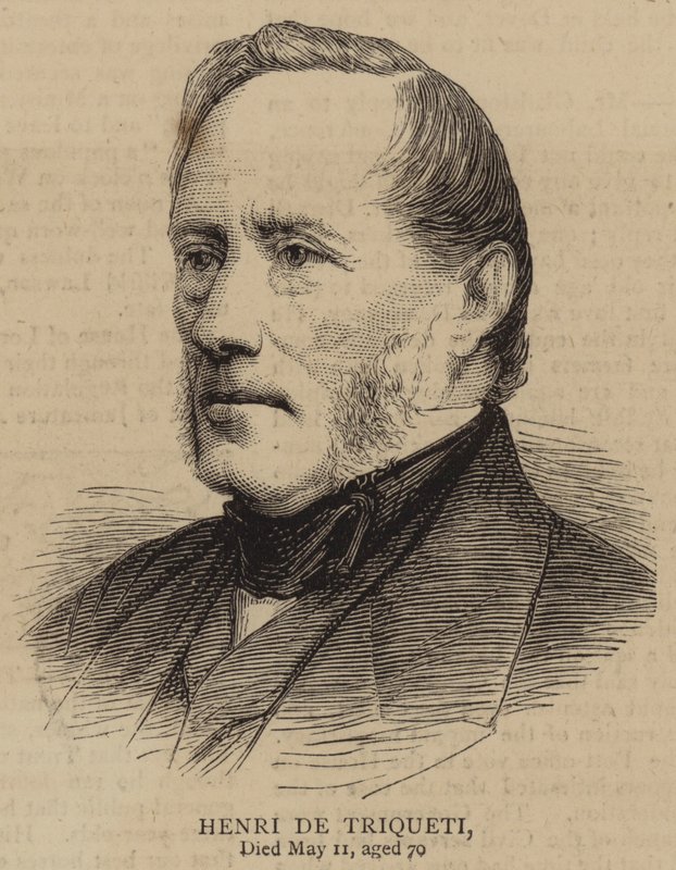 Henri de Triqueti (metszet) alkotó: English School
