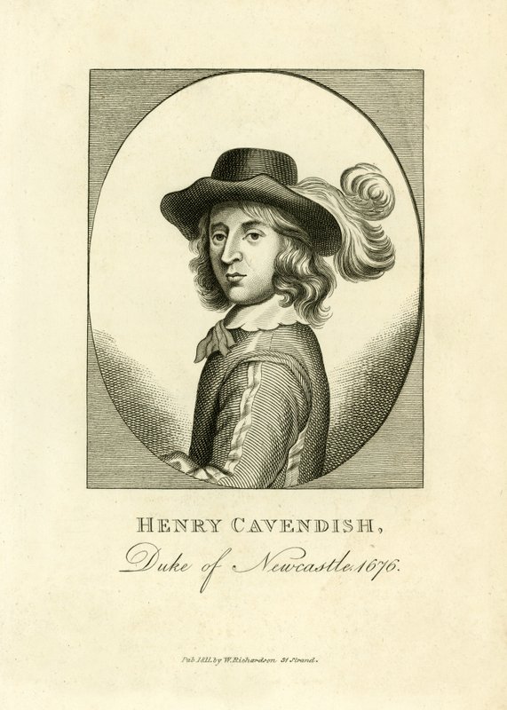 Henry Cavendish, Newcastle hercege alkotó: English School