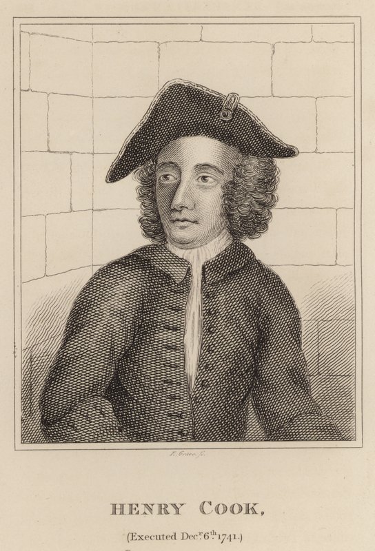 Henry Cook, kivégezve 1741. december 6-án alkotó: English School