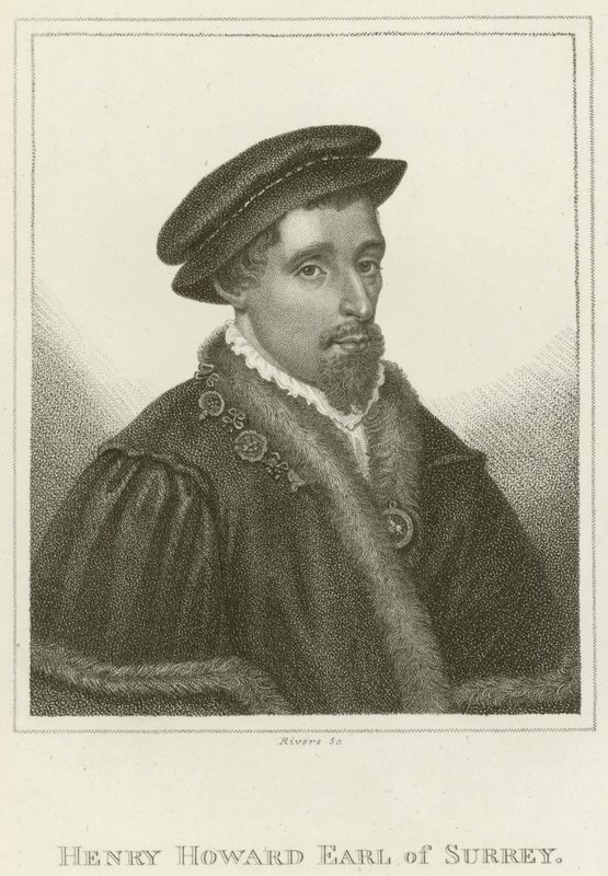 Henry Howard, Surrey grófja (metszet) alkotó: English School