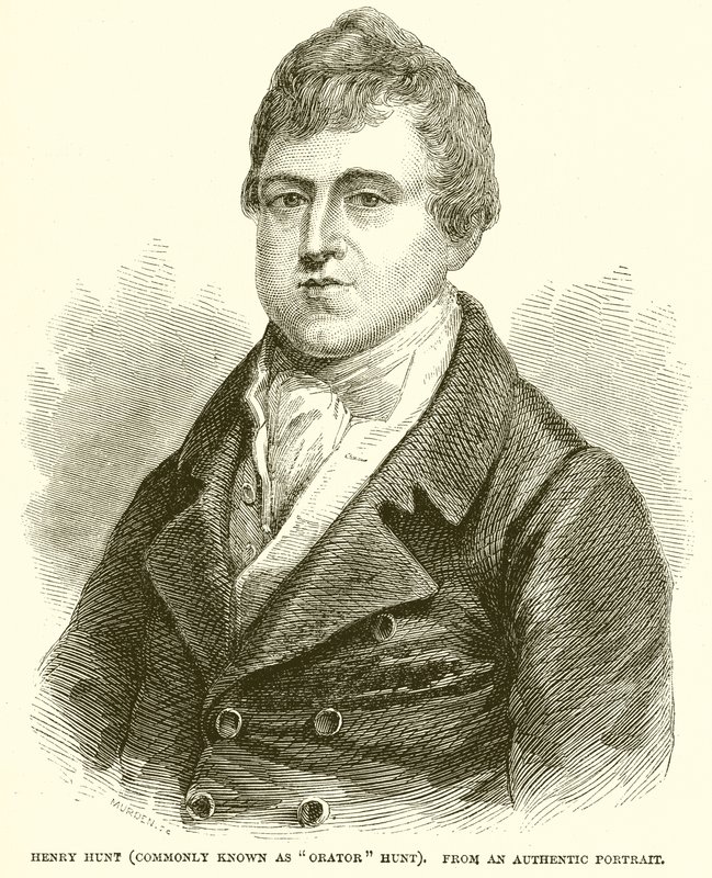 Henry Hunt (közismert nevén Orator Hunt) alkotó: English School