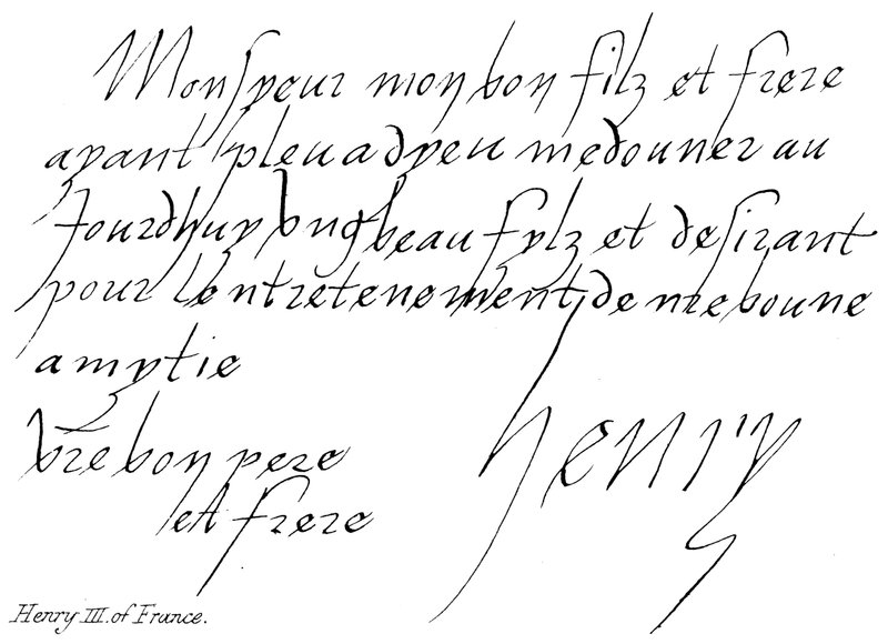 III. Henrik francia alkotó: English School