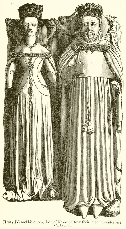 IV. Henrik és királynője, Navarrai Joanna alkotó: English School
