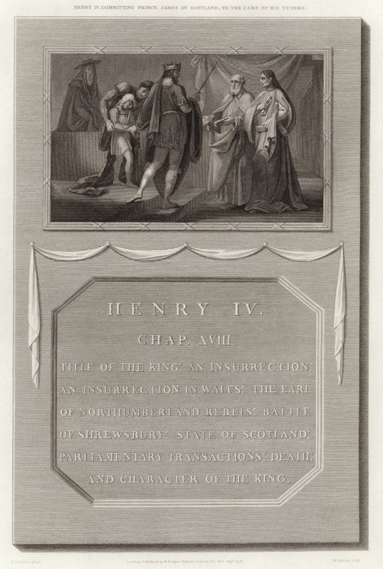 IV. Henrik Jakab skót herceget oktatói gondjaira bízta alkotó: English School