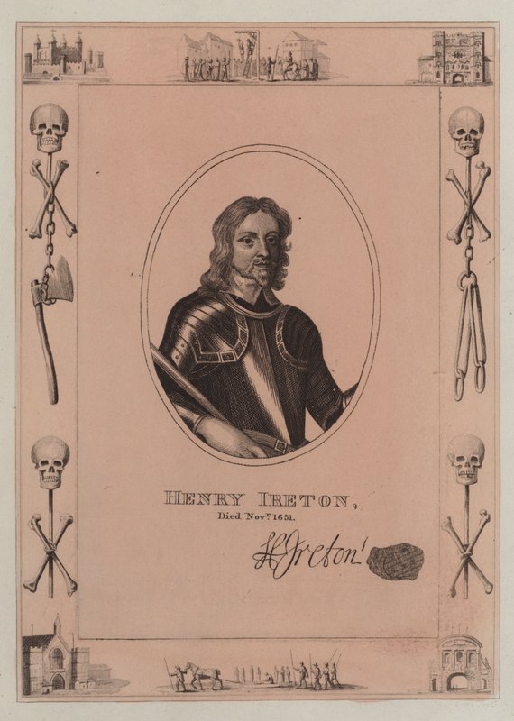 Henry Ireton, meghalt 1651 novemberében alkotó: English School