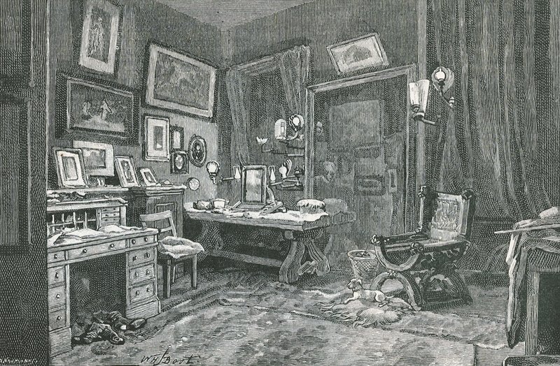 Henry Irvings öltöző alkotó: English School