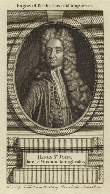 Henry St John, néhai Bolingbroke vikomt alkotó: English School