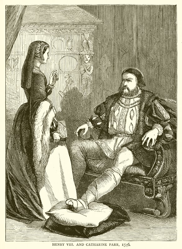 Henrik VIII és Catharine Parr, 1546 alkotó: English School