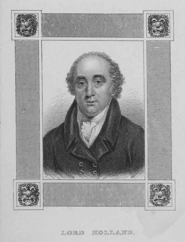 Henry Vassall-Fox, 3. Holland báró, angol whig politikus alkotó: English School