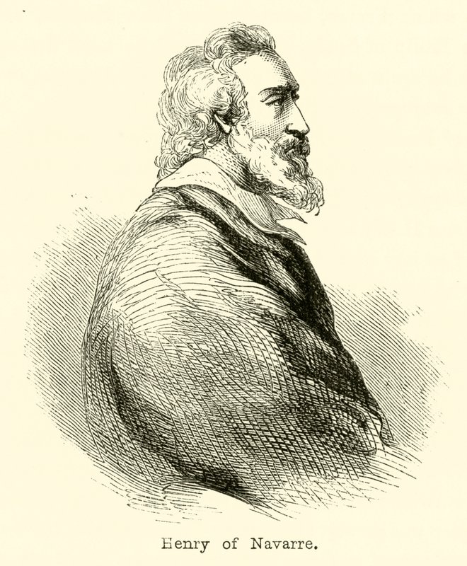 Navarrai Henrik (metszet) alkotó: English School