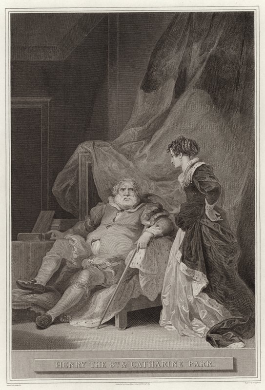 8. Henry és Catharine Parr alkotó: English School