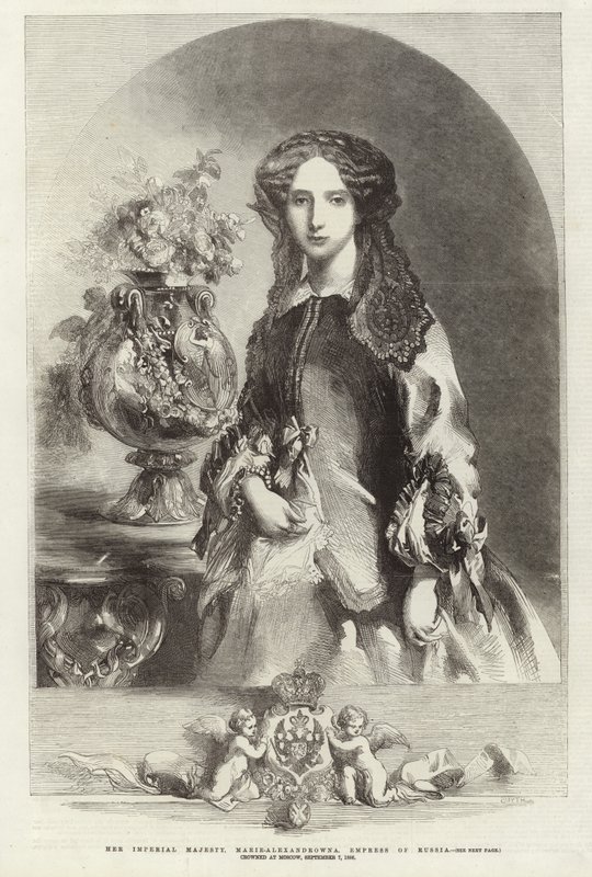 Ő birodalmi felsége, Marie-Alexandrowna alkotó: English School