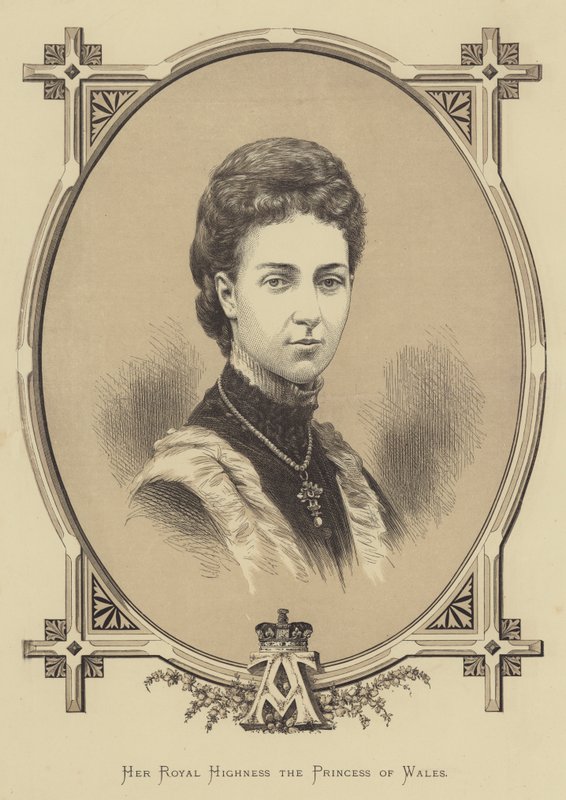 Ő Királyi Fensége, a walesi hercegnő alkotó: English School