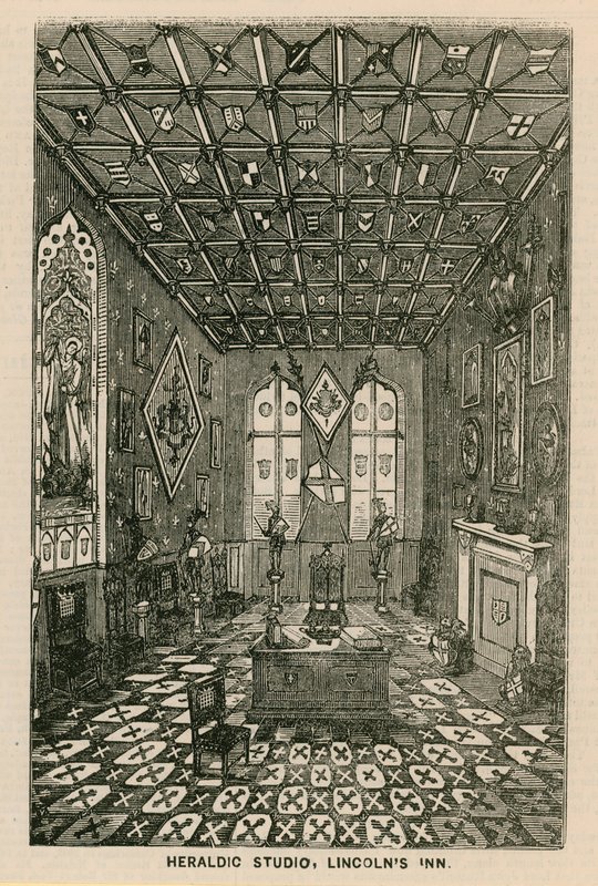 Heraldikai Stúdió, Lincolns Inn, London alkotó: English School