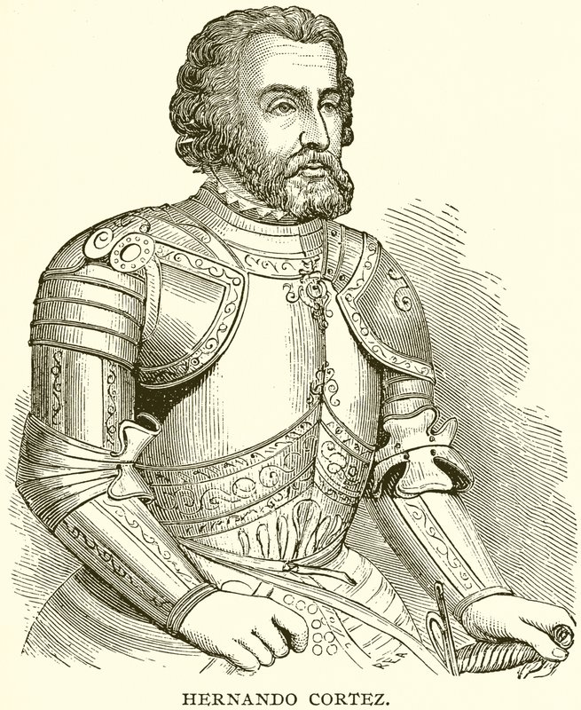 Hernando Cortez alkotó: English School