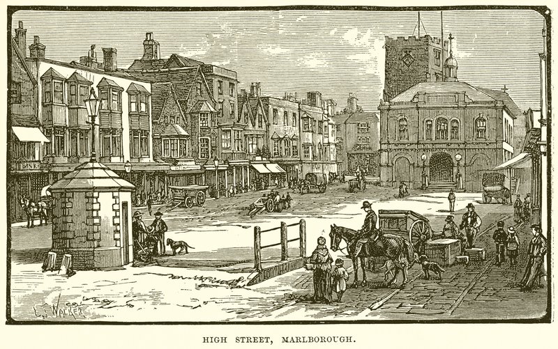 High Street, Marlborough alkotó: English School