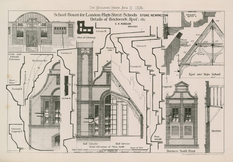 High Street Schools, Stoke Newington alkotó: English School